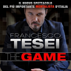 16 maggio 2016 FRANCESCO TESEI IL MENTALISTA in "The Game" - Teatro Augusteo - Napoli