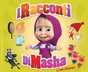 sabato 14 ottobre 15,30 e 18,30 I RACCONTI DI MASHA live show - Teatro Augusteo - Napoli