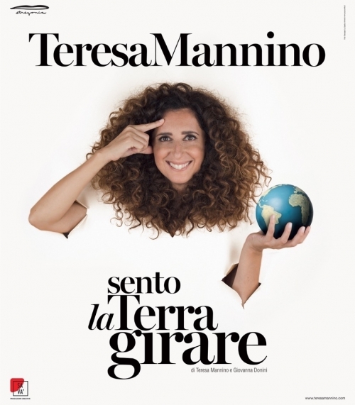 27 gennaio 2020 - TERESA MANNINO "SENTO LA TERRA GIRARE" - Teatro Augusteo - Napoli