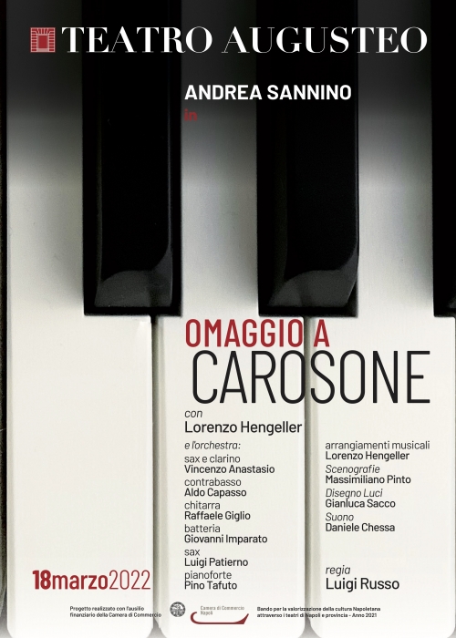 18 marzo 2022 - OMAGGIO A CAROSONE - Teatro Augusteo - Napoli