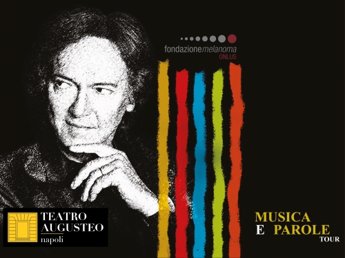 13 maggio 2022 - RED CANZIAN "MUSICA E PAROLE" - FONDAZIONE MELANOMA ONLUS - Teatro Augusteo - Napoli