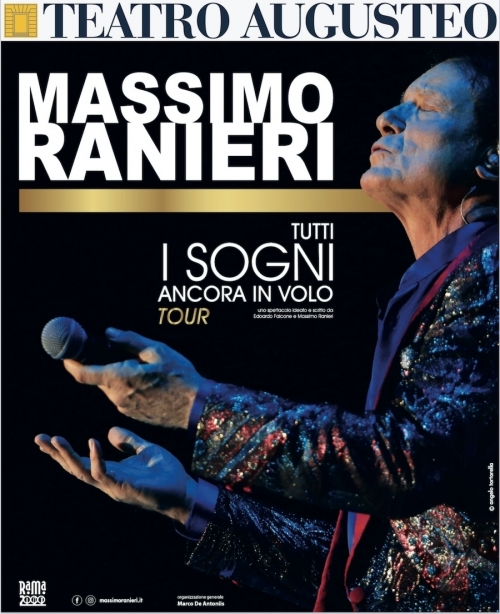 dal 27 ottobre al 5 novembre 2023 - MASSIMO RANIERI - Teatro Augusteo - Napoli