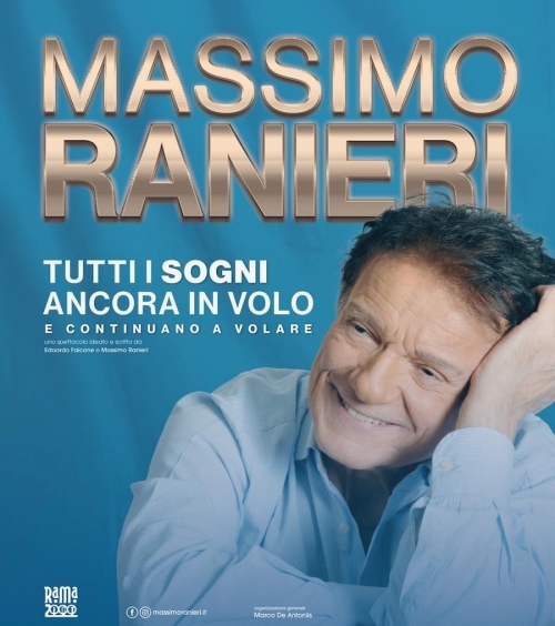 dal 23 gennaio al 1 febbraio 2026 - MASSIMO RANIERI - TEATRO AUGUSTEO - Napoli
