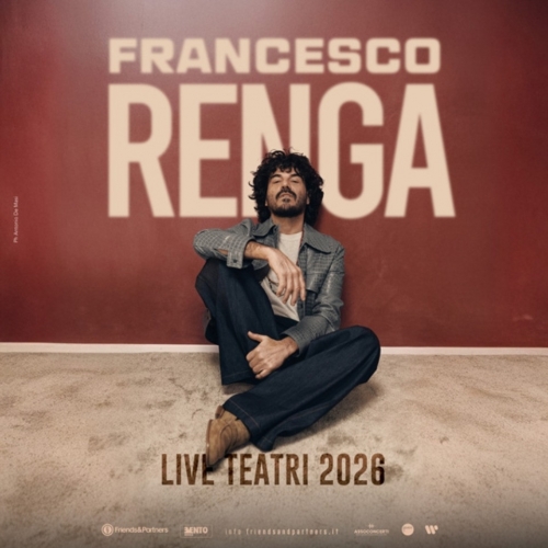 7 ottobre 2026 - FRANCESCO RENGA - TEATRO AUGUSTEO - Napoli