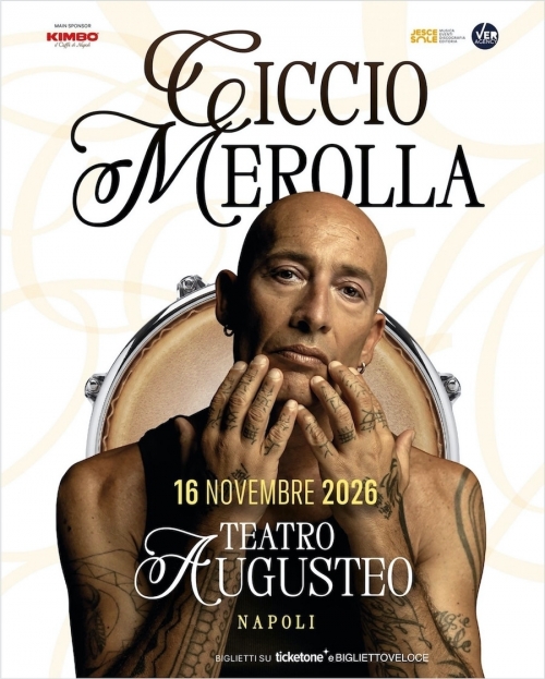 SPOSTATO AL 16 novembre 2026 - CICCIO MEROLLA - TEATRO AUGUSTEO - Napoli
